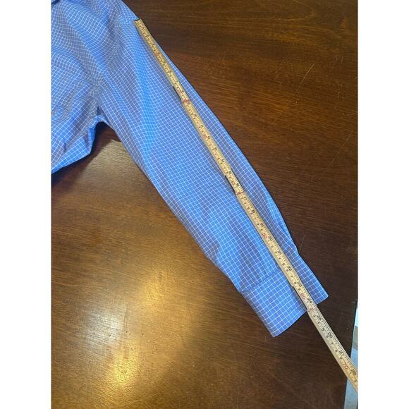 Lauren Ralph Lauren Black Label Button Up Men XXL 18 34/35 Wedding Easter Career - Picture 9 of 15